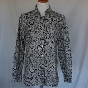 Lands End Button Down Shirt 12